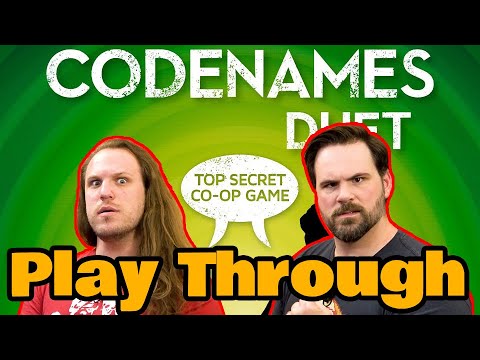 Codenames: Duet | Full Playthrough | The Game Haus