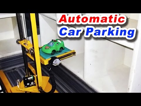 Automatic Car Parking System Project Mechanical Engineering projects Video