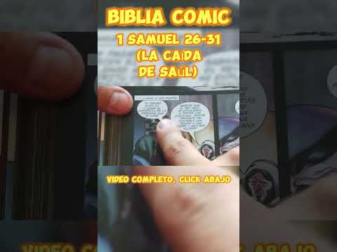 Biblia Comic 1 Samuel 26-31 (La caída de Saúl)