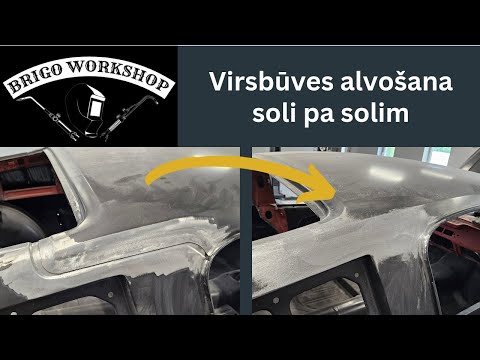 Auto virsbūves alvošana, soli pa solim #brigoworkshop #restaurācija #classiccar