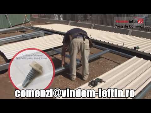 Vezi Cum Se Construieste un Garaj pe Structura Metalica!