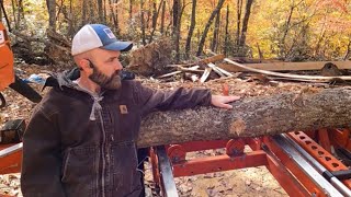 Download lagu Sawing some 2x6 lumber on the LT28 Wood Mizer... mp3