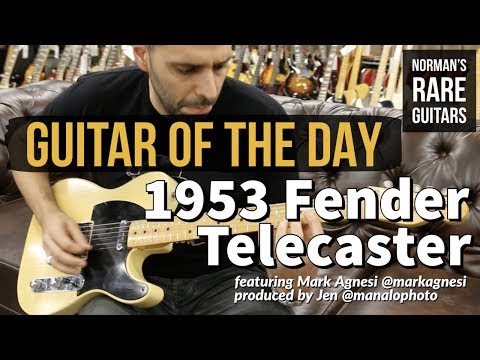 Guitar of the Day: 1953 Fender Telecaster | Norman's Rare Guitars