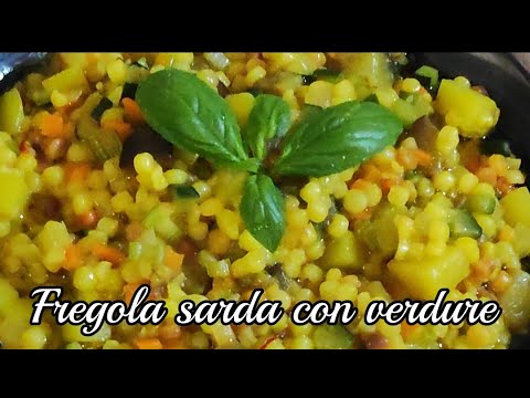 Fregola con Verdure. Ricetta Sarda. Traditional Sardinian Cuisine ( Subtitles ) @ChefJasonznc