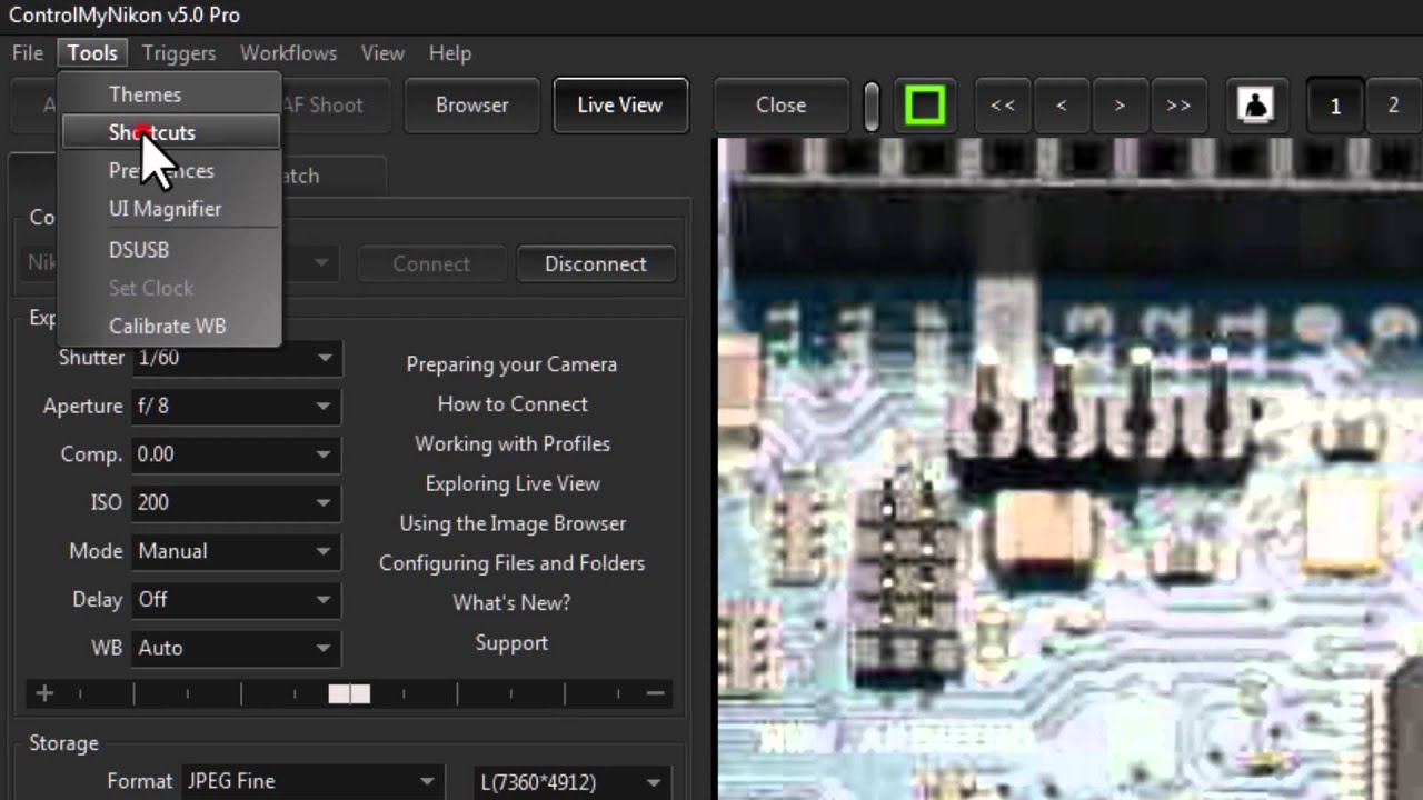ControlMyNikon 5 - Using a Powerpoint Remote