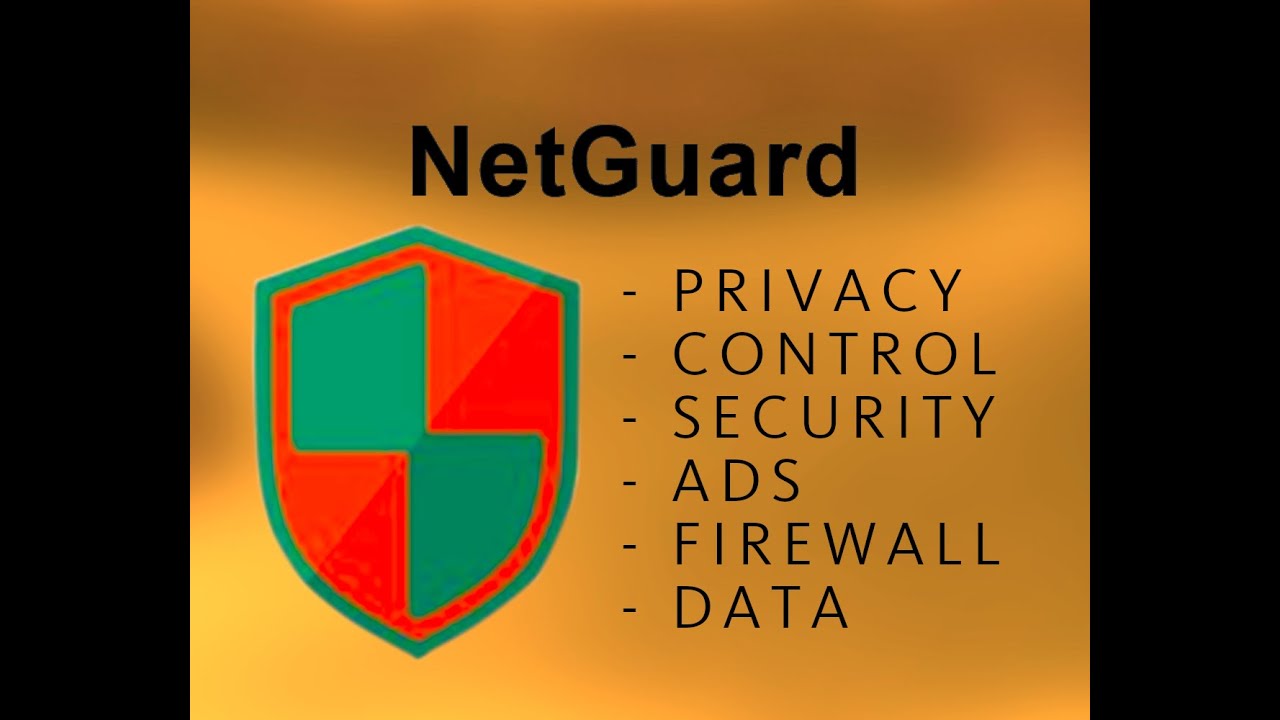 Netguard Android setup and information - Privacy, security, control, ads, firewall, data