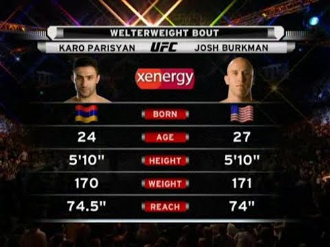 Karo Parisyan vs Joshua Burkman full fight