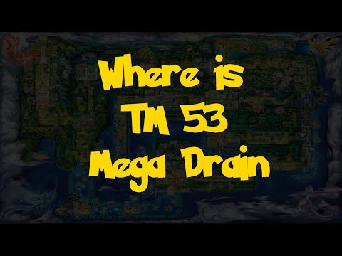 Where Is: TM 53 - Mega Drain (Pokemon: Let's Go, Pikachu!/Eevee!)