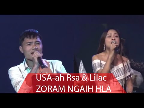 USA-AH RSA LEH LILAC / CHAPCHAR KUT TIAK ZAN-AH ZORAM NGAIH HLA