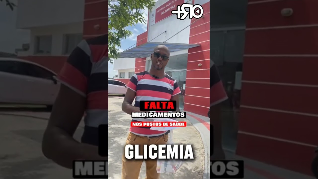 Tem medicamentos sim no posto Nilson Vaz