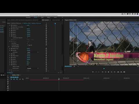 BCC Type On Text - Quick lower 3rd text animations