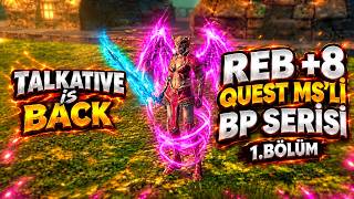 QUEST MS'Lİ BP SERİSİ #1 🔥 BAŞLIYORUZ GOO !  💪 | Knight Online Zero