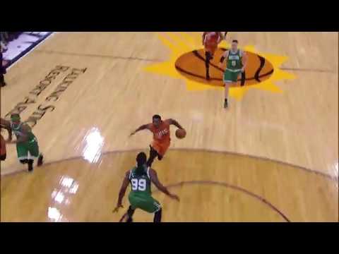 Marquese Chriss cleans up | Celtics vs Suns | 3.5.17 | 16-17 NBA Season