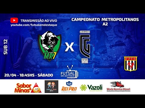 METROPOLITANO SÉRIE A2 - MX7 X GUAIANASES - SUB 12