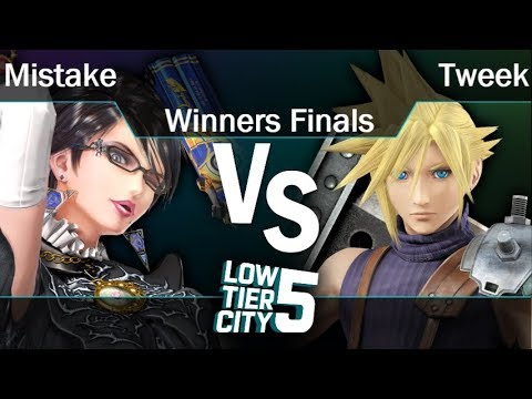 LTC 5 - Mistake (Bayonetta) vs P1 | Tweek (Cloud) Winners Finals - Smash 4