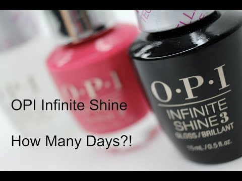 OPI Infinite Shine - Real Life, How many days?!