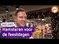 Grote drukte bij de supermarkten vanwege feestdagen