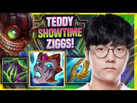 TEDDY SHOWTIME WITH ZIGGS IN EUW SOLOQ! - T1 Teddy Plays Ziggs ADC vs Jhin!