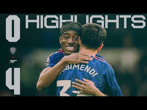 BIG WIN ON THE ROAD! | Leeds vs Arsenal (0-4) | Premier League | Zubimendi, Gyokeres, Gabriel Jesus