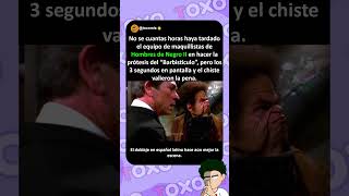 No se cuantas horas haya tardado el equipo de maquillistas en hacer esto, pero.. #curiosidades