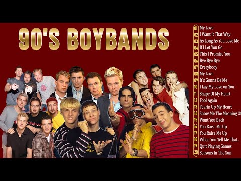 90's BOYBANDS - Backstreet Boys, Westlife, Michael Learns to Rock...