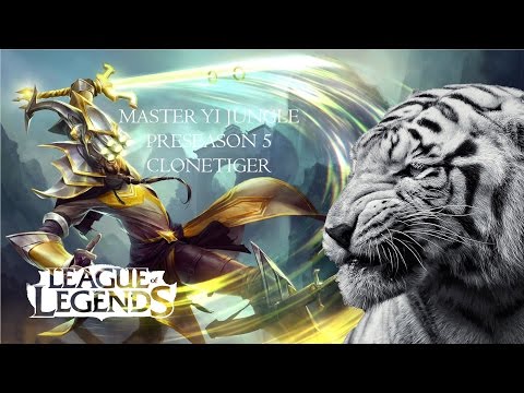 Gold II Jungle Master Yi (Preseason 6) [Patch 5.24] Farm 25min