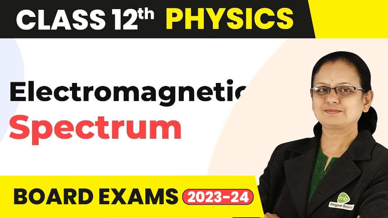 Electromagnetic Spectrum - Electromagnetic Waves | Class 12 Physics 2022-23
