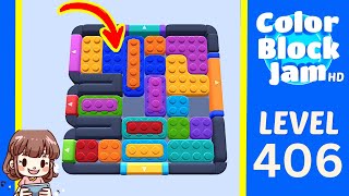 Solution du Niveau 406 de Color Block Jam