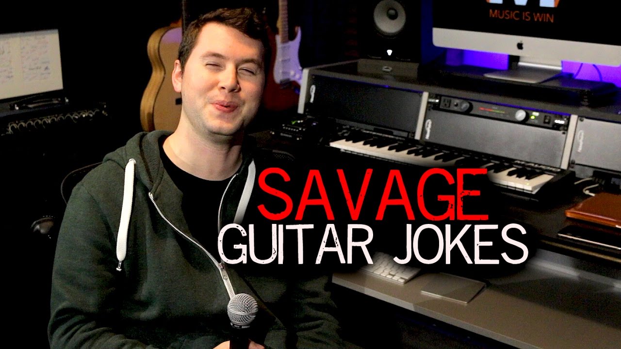 Savage Guitar Jokes - YouTube