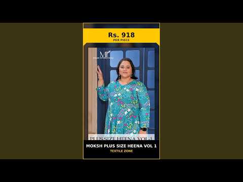 Moksh Plus Size Heena Vol 1 – product video thumbnail