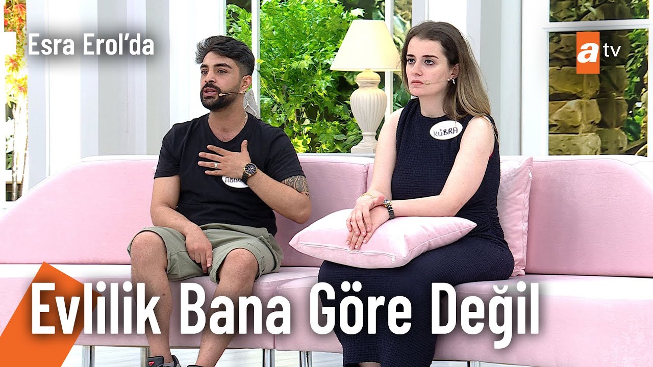 Abdullah ve Kübra kavga etti! - Esra Erol'da 12 Haziran 2025 @EsraErolatv