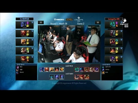 LZ vs CJ Game 2 Highlights - LONGZHU IM vs CJ ENTUS - Week 6 LCK Champions Korea Summer 2015