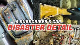 Deep Cleaning A Subscribers Car Interior