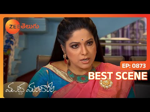 Muddha Mandaram - Telugu Tv Serial - Best Scene - 873 - Pawon Sai, Tanuja, Haritha - Zee Telugu