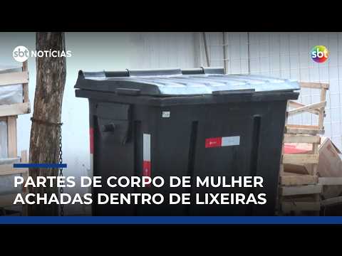Partes de corpo de mulher são encontradas em lixeiras em São José do Rio Preto (SP) | #SBTNotícias