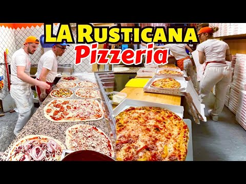 Pizzaria fantástica 🔥A pizzaria número um na cidade de Vignola 🇮🇹 Comida em Modena Itália #pizza