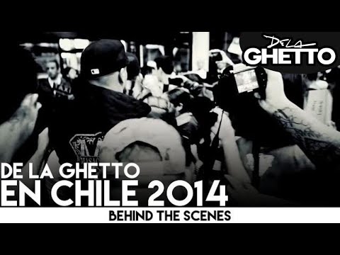 De La Ghetto En Chile 2014 [Behind the Scenes]