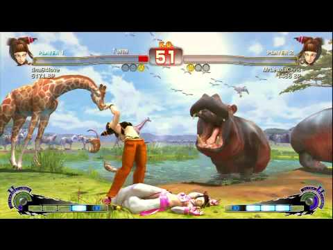 SSF4 PS3 HD MrLewdaChris vs tina94love