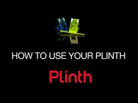 How to use your Plinth Tablet Stand