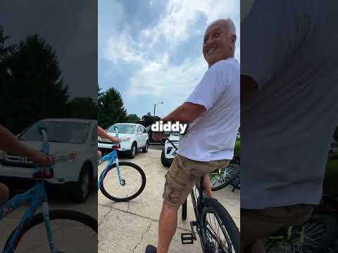 I BATTLED Gramps For BIKES... 🤭🤣 #shorts