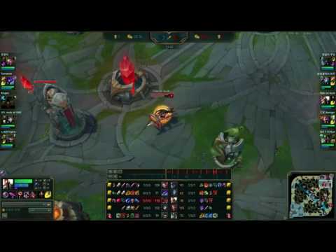 SKT T1 Faker PANTHEON vs CASSIOPEIA Mid Patch 7 1 KR Ranked