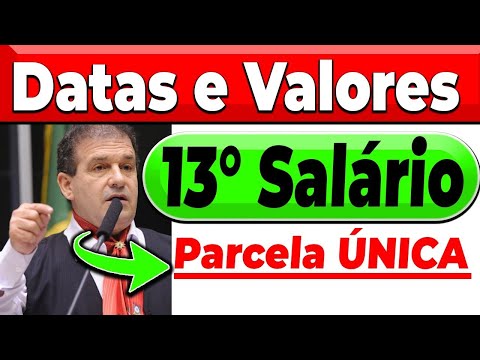 HOJE: 13° SALÁRIO em PARCELA ÚNICA em 4 dias FEVEREIRO / INSS PAGA 2 VEZES NO ANO? PL 3383/24 -