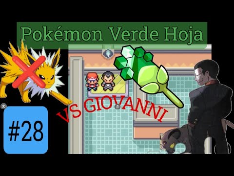 Pokémon Verde Hoja Rojo Fuego EP.28 *VS Giovanni, última medalla y la maldición de los evves*