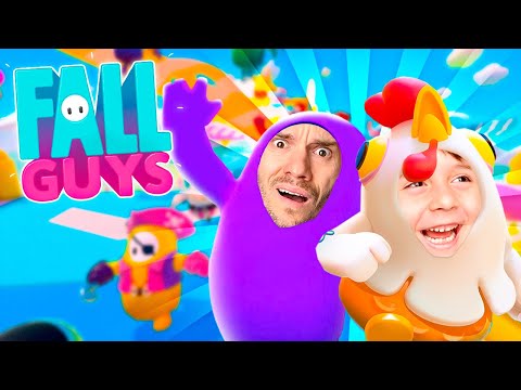 I PLAYED FALL GUYS FOR THE FIRST TIME ON PLAYSTATION 4 - Brancoala Games