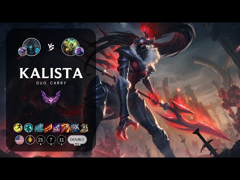 Kalista ADC vs Zeri - NA Master Patch 13.16
