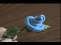 How to Make Baby Socks/Washcloth Roses & Silk ...