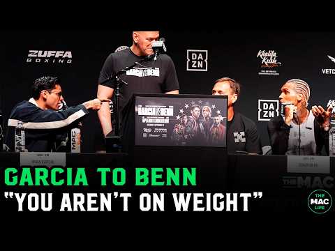 Ryan Garcia to Conor Benn: 