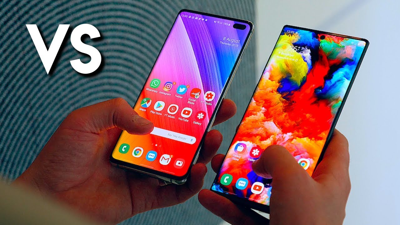 Samsung Galaxy Note 10 Plus vs S10 Plus!