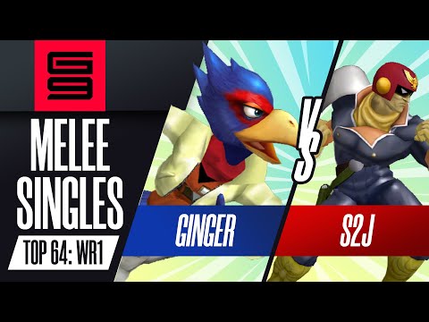 Ginger (Falco) vs S2J (Captain Falcon) - Melee Singles Top 64: Winners Round 1  - Genesis 9