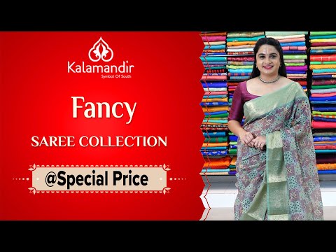 Fancy Saree Collection Kalamandir | Episode 780